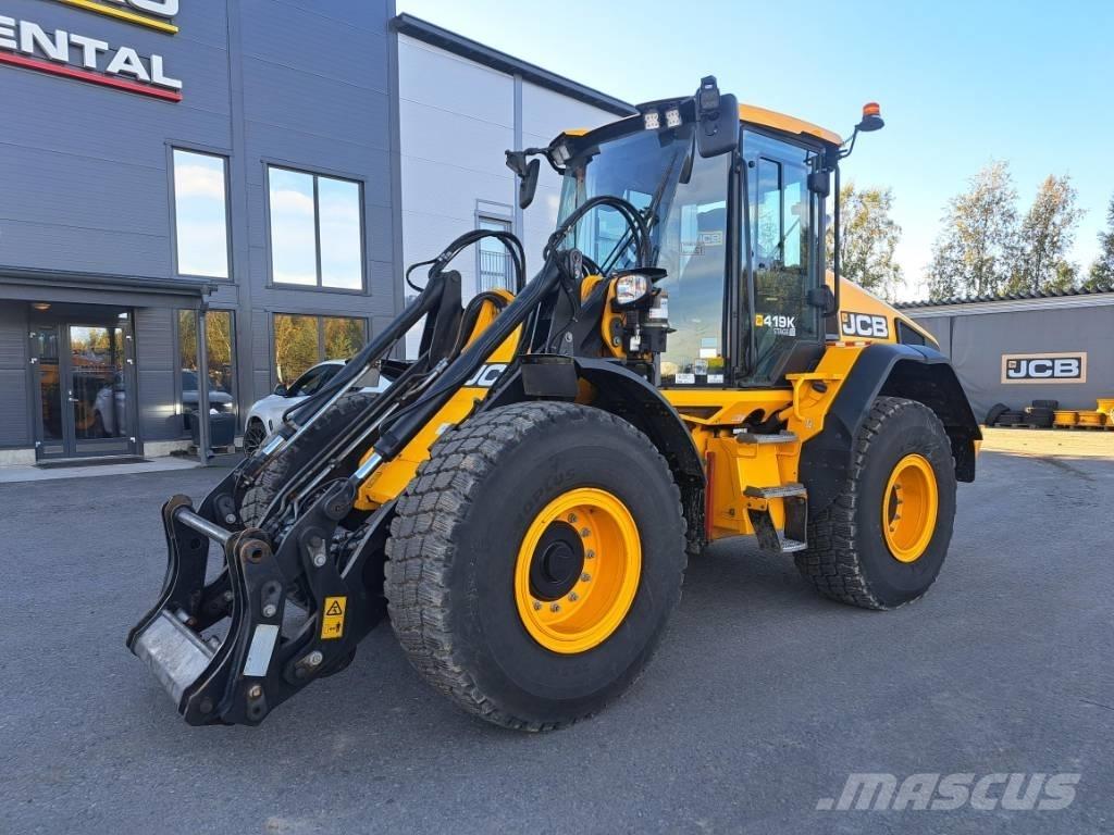 JCB 419 S Læssemaskiner på hjul