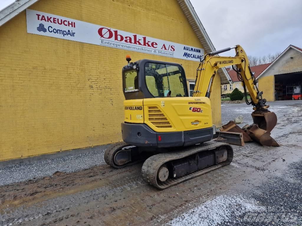 New Holland E60C Minigravemaskiner