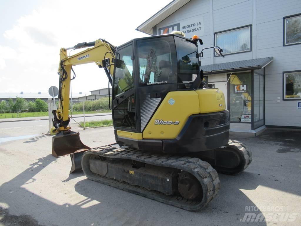 Yanmar SV 100-2A Midi-gravemaskiner 7t - 12t