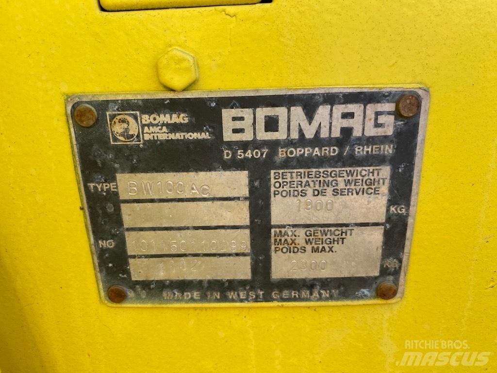 Bomag BW 100 AC Kombi tromle