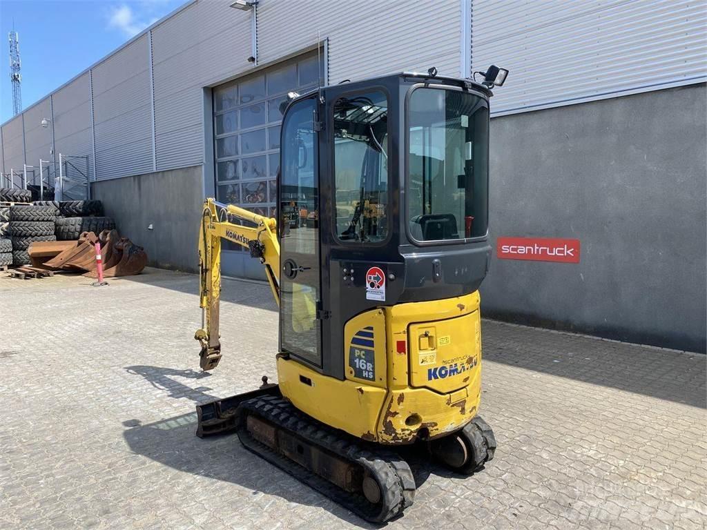 Komatsu PC16R-3HS Gravemaskiner på hjul