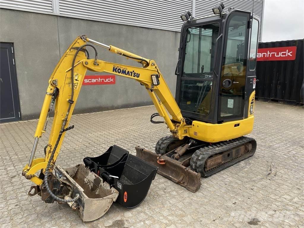 Komatsu PC16R-3HS Gravemaskiner på hjul