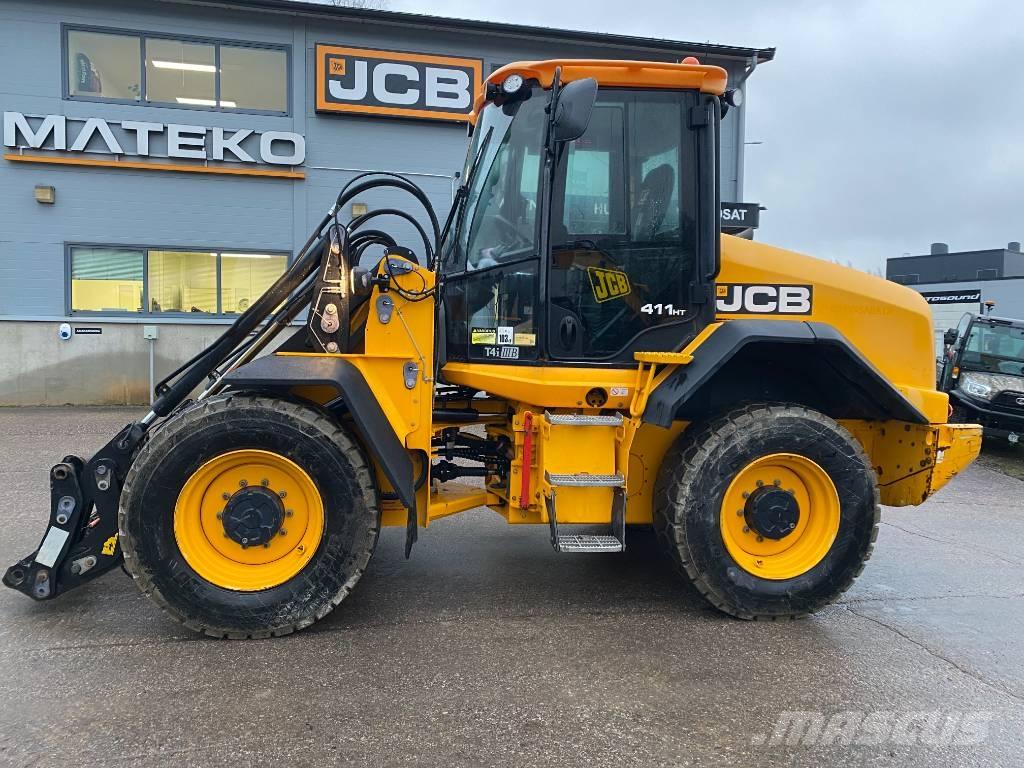 JCB 411 HT T4i Læssemaskiner på hjul