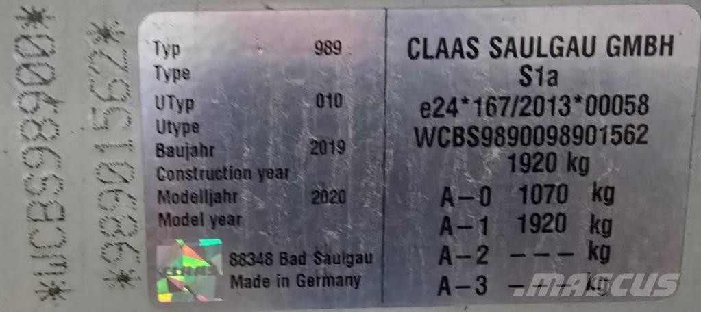 CLAAS Liner 3100 Hømaskiner