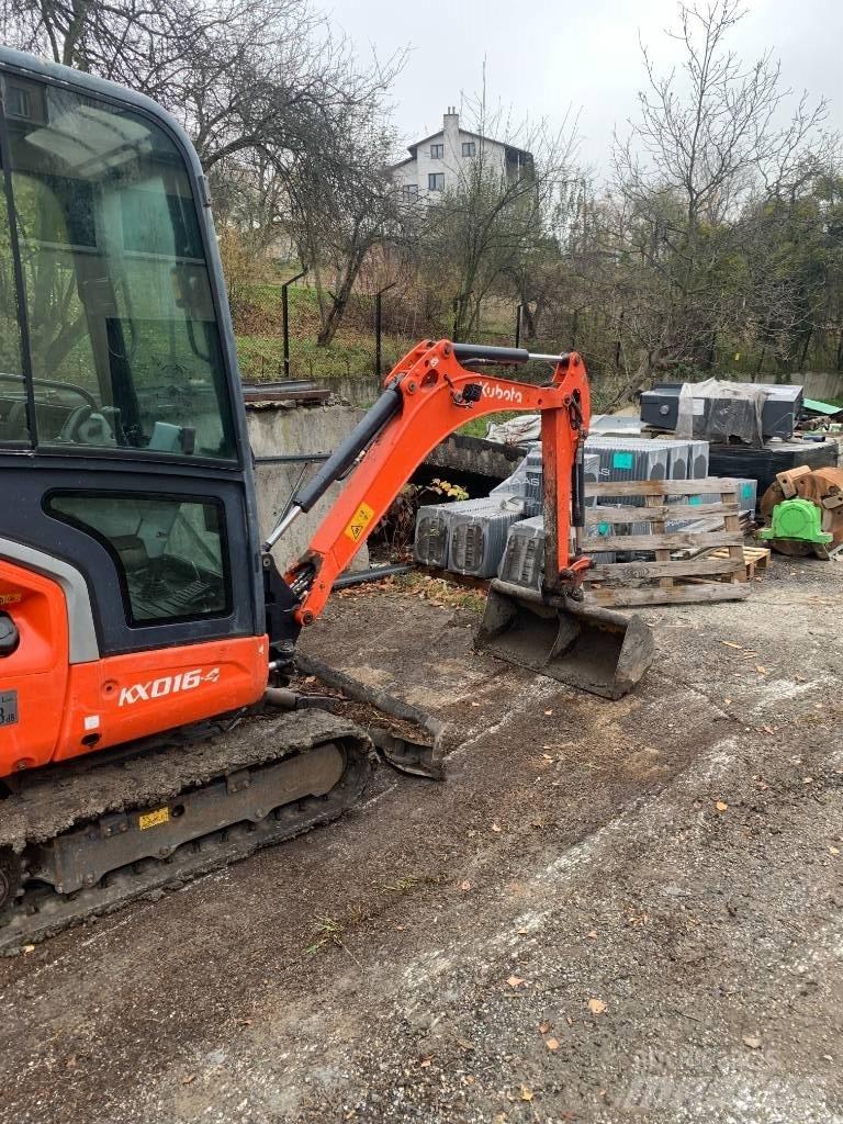 Kubota KX 016-4 Minigravemaskiner