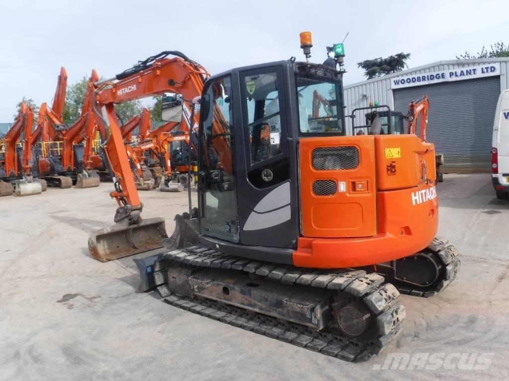 Hitachi ZX 85 US B-6 Midi-gravemaskiner 7t - 12t