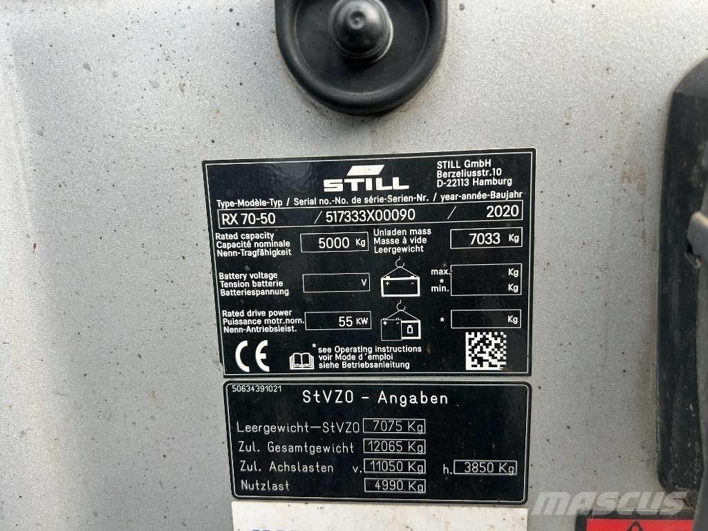 Still RX70-50/600 Diesel gaffeltrucks