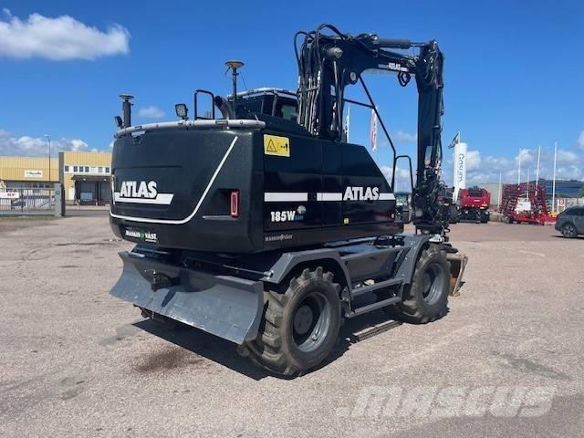 Atlas 185 W Gravemaskiner på hjul