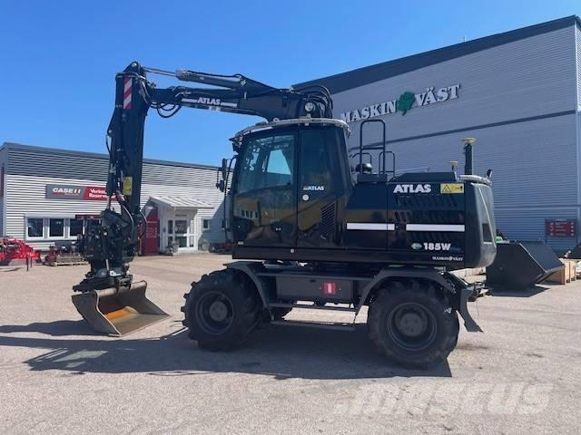 Atlas 185 W Gravemaskiner på hjul