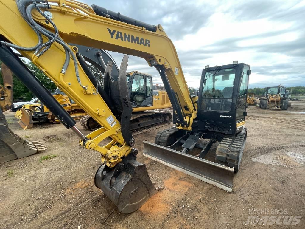 Yanmar Vio 80-1 Gravemaskiner på larvebånd