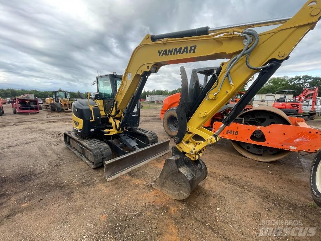 Yanmar Vio 80-1 Gravemaskiner på larvebånd