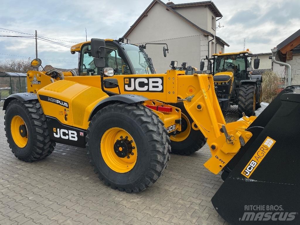JCB 560-80 AGRI PLUS Teleskoplæssere