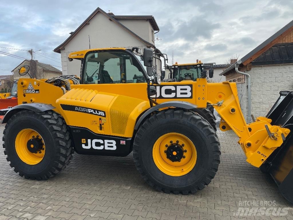JCB 560-80 AGRI PLUS Teleskoplæssere