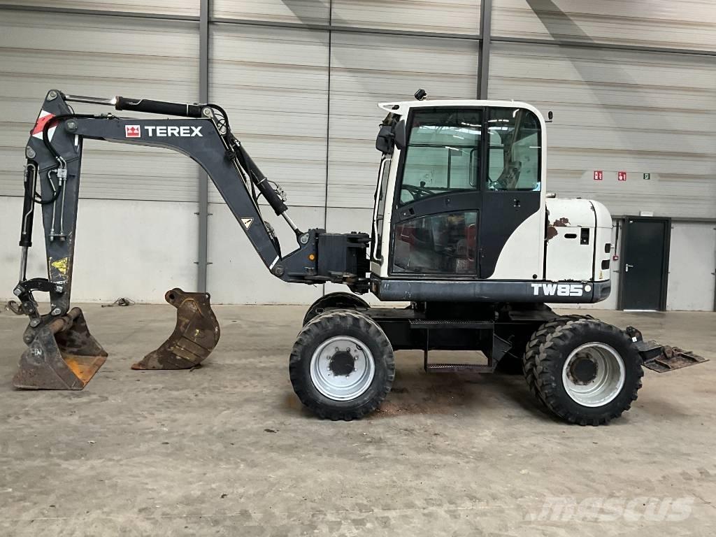 Terex TW 85 Gravemaskiner på hjul