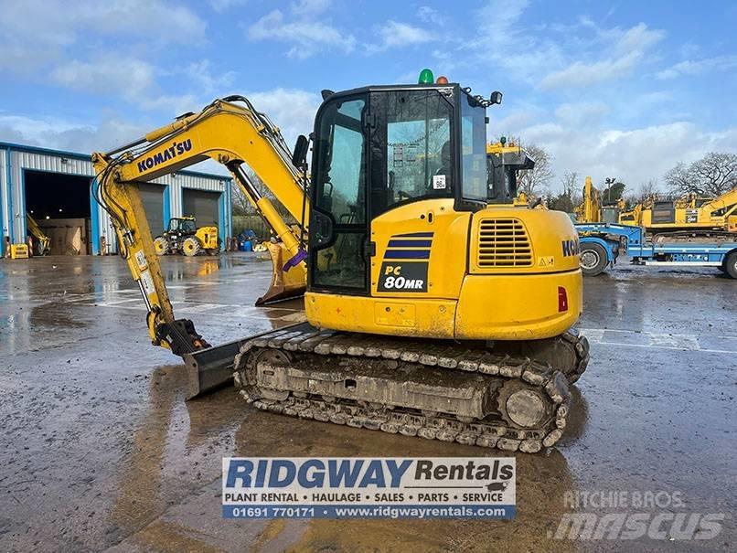 Komatsu PC 80 MR-5 Midi-gravemaskiner 7t - 12t