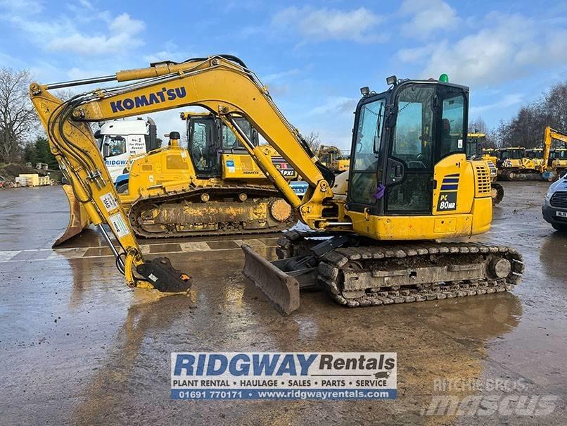 Komatsu PC 80 MR-5 Midi-gravemaskiner 7t - 12t