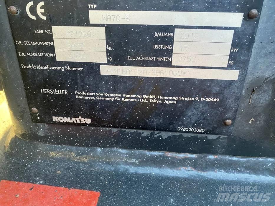 Komatsu WA 70-6 Læssemaskiner på hjul