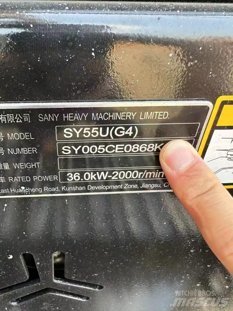 Sany SY 55 U Minigravemaskiner