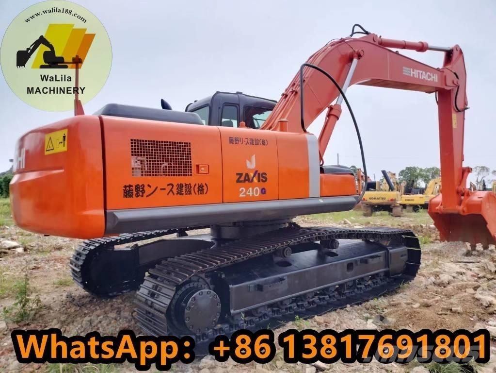 Hitachi ZX 240 Gravemaskiner på larvebånd