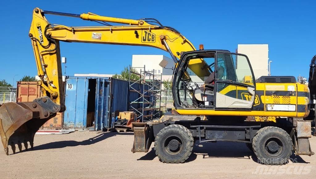 JCB JS 200 W Gravemaskiner på hjul