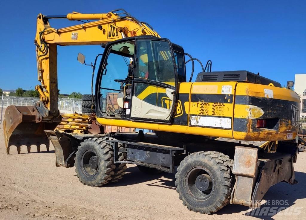JCB JS 200 W Gravemaskiner på hjul