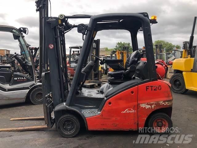 Linde H16T-01 LPG gaffeltrucks