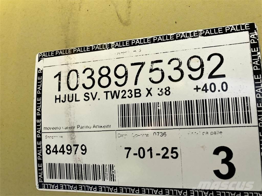 John Deere 23x38 Hjul, Dæk og Fælge