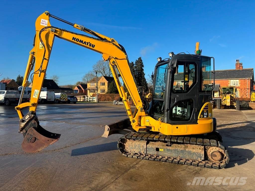 Komatsu PC 55 MR-3 Midi-gravemaskiner 7t - 12t