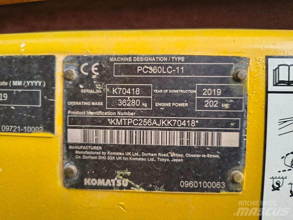 Komatsu PC 360 LC- 11 Gravemaskiner på larvebånd