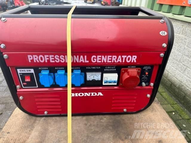 Honda OHV 6.5 KVA Benzingeneratorer