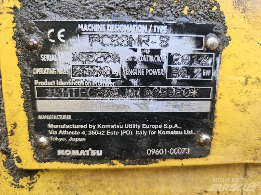 Komatsu PC 88 MR-8 Midi-gravemaskiner 7t - 12t