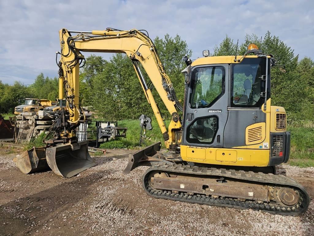 Komatsu PC 88 MR-8 Midi-gravemaskiner 7t - 12t