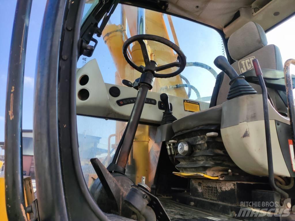 JCB JS 145 W Gravemaskiner på hjul