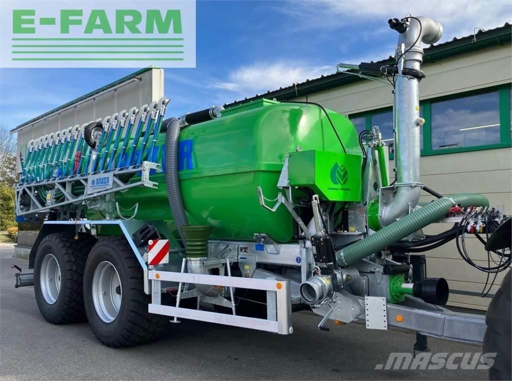 Bauer poly 131 Semi-trailer med Tank