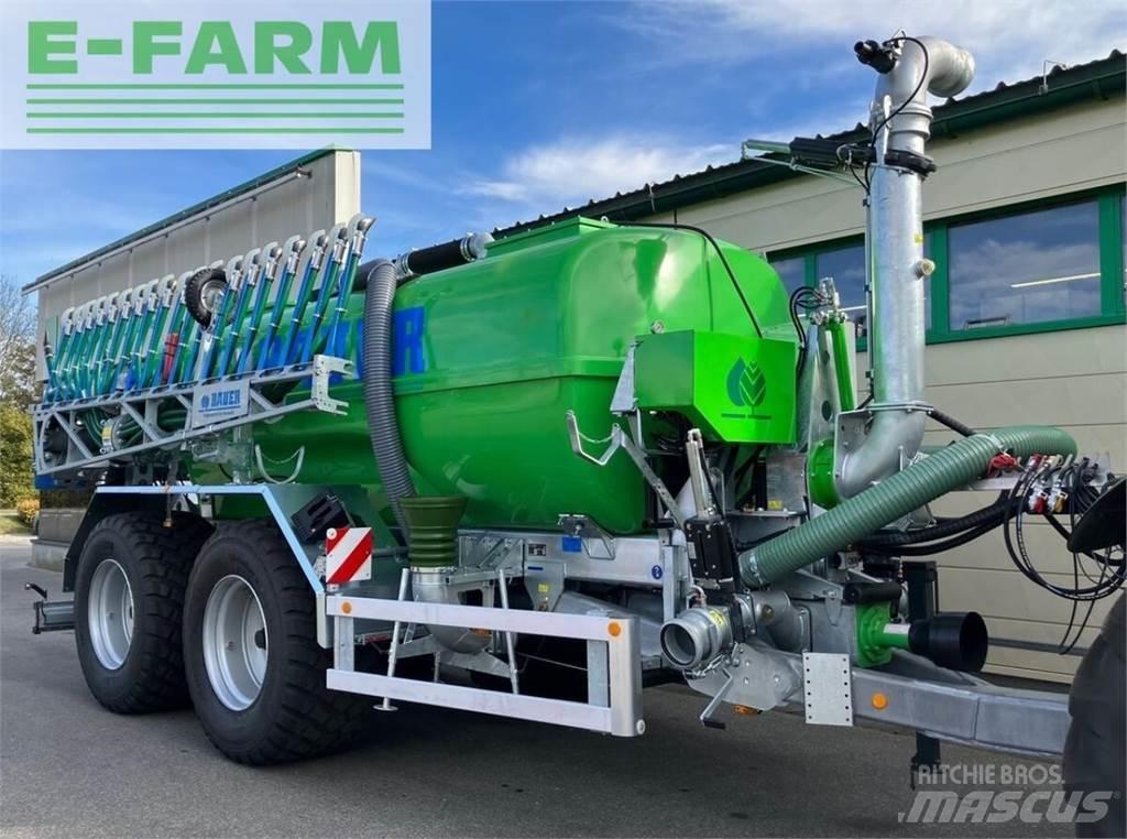 Bauer poly 131 Semi-trailer med Tank