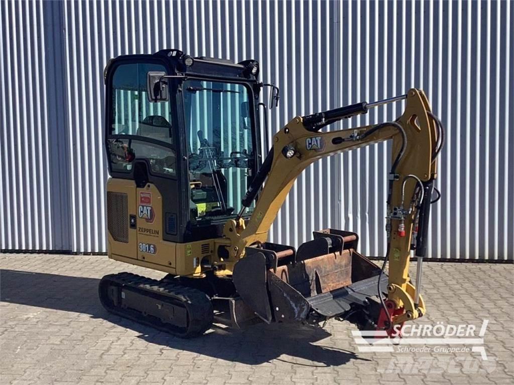 CAT 301.6 Gravemaskiner på hjul