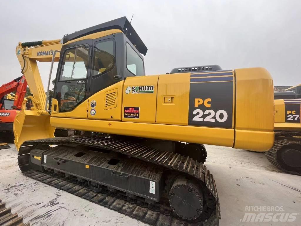 Komatsu PC 220-7 Gravemaskiner på larvebånd