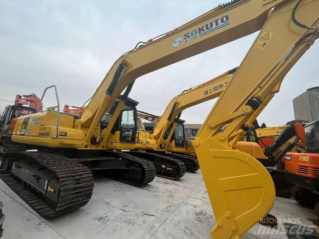 Komatsu PC 220-7 Gravemaskiner på larvebånd