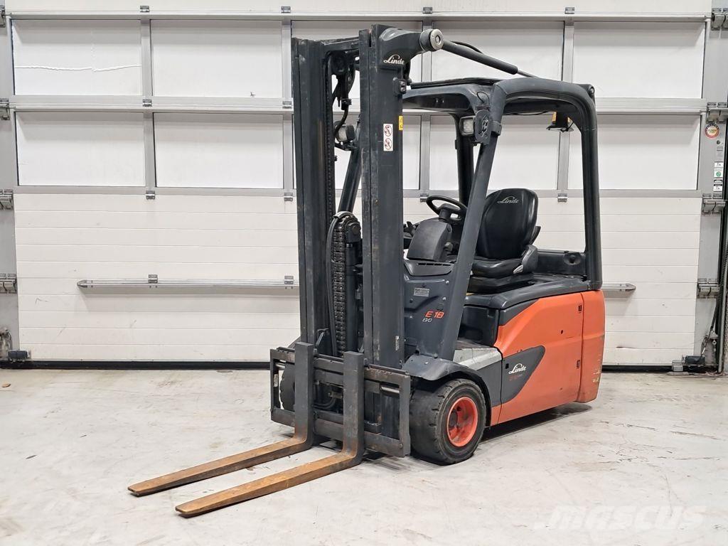 Linde E18-02 El gaffeltrucks