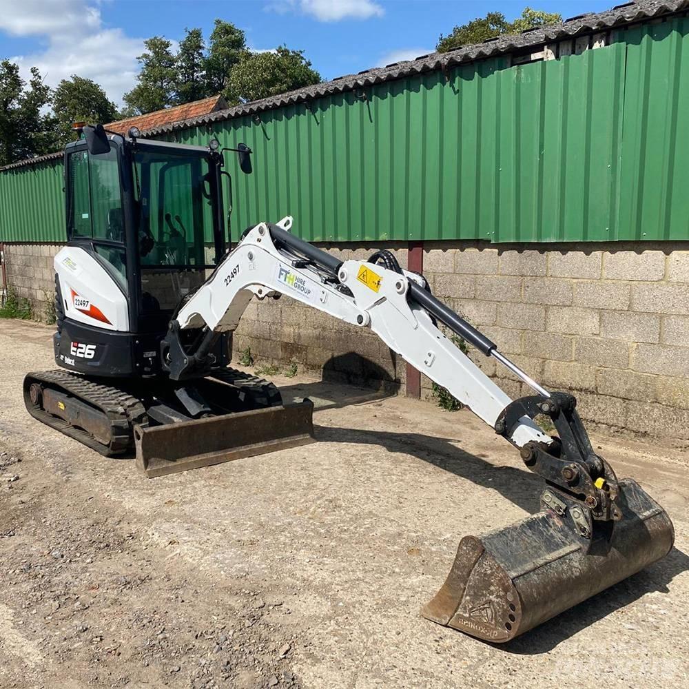 Bobcat E 26 Minigravemaskiner