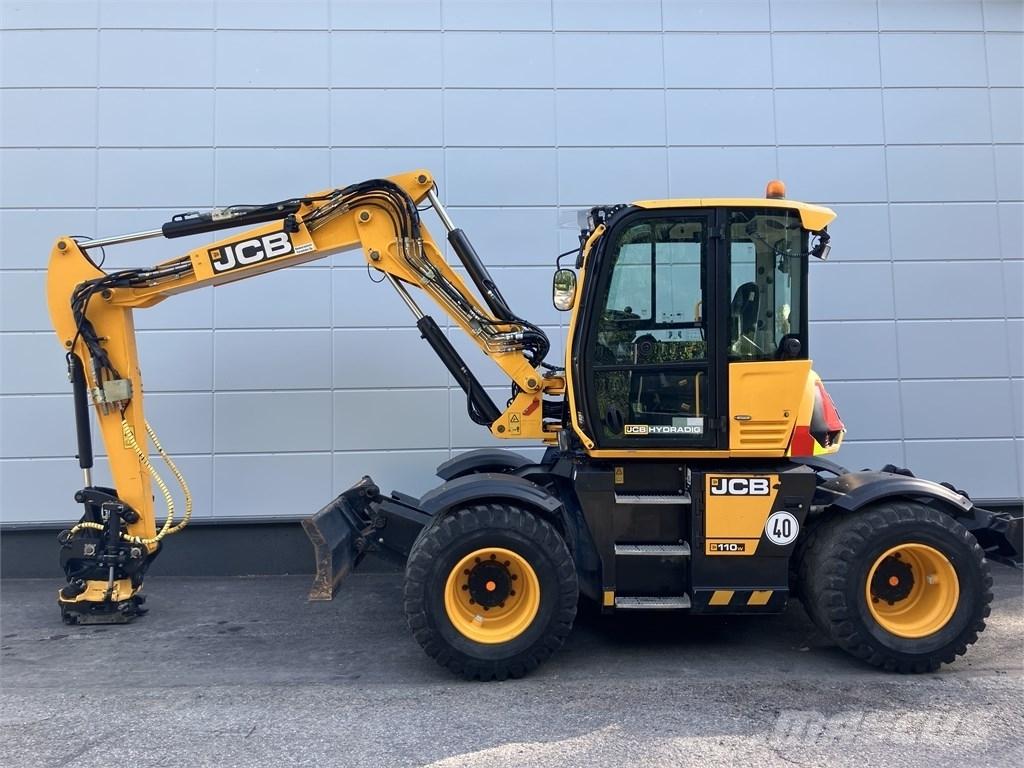 JCB 110 Hydradig Gravemaskiner på hjul