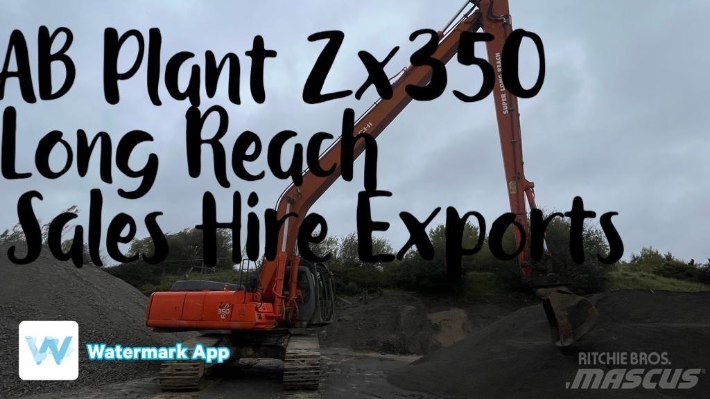 Hitachi ZX 350 LL Gravemaskiner på larvebånd