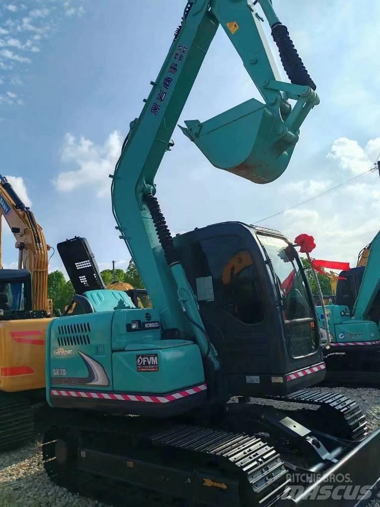 Kobelco SK 75 Gravemaskiner på larvebånd