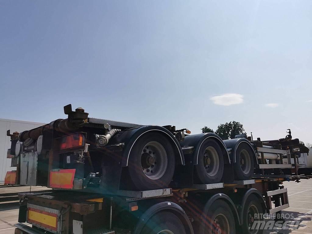 LAG KIP Semi-trailer med containerramme