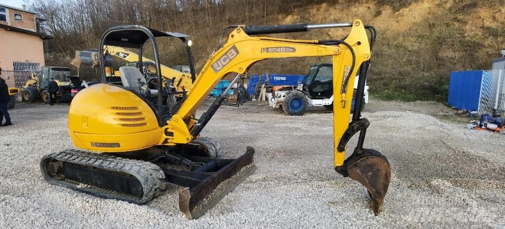 JCB 8040 ZTS Minigravemaskiner