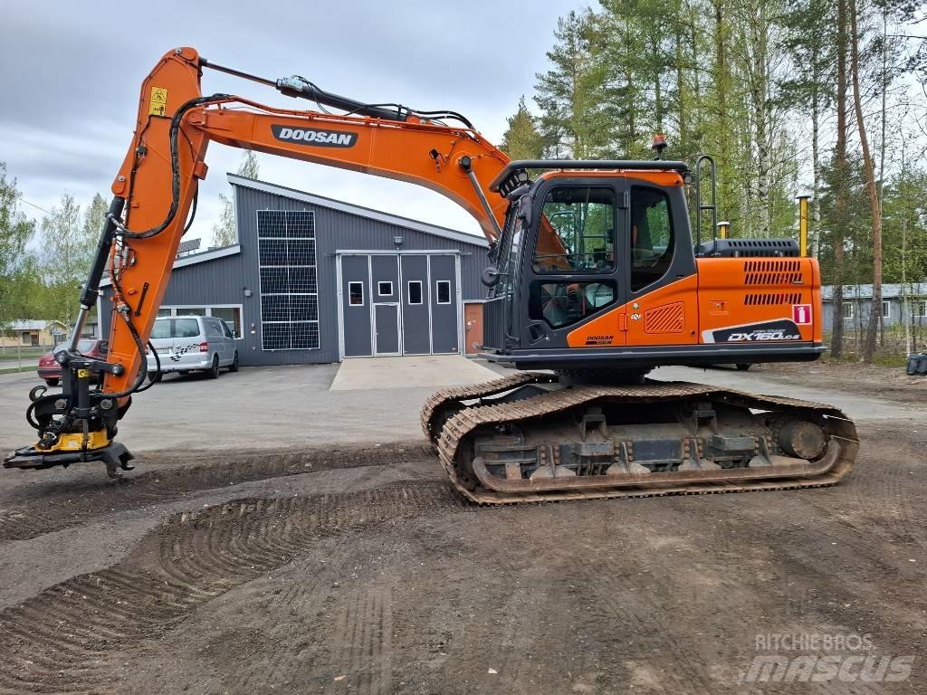 Doosan DX160LC-5 Gravemaskiner på larvebånd