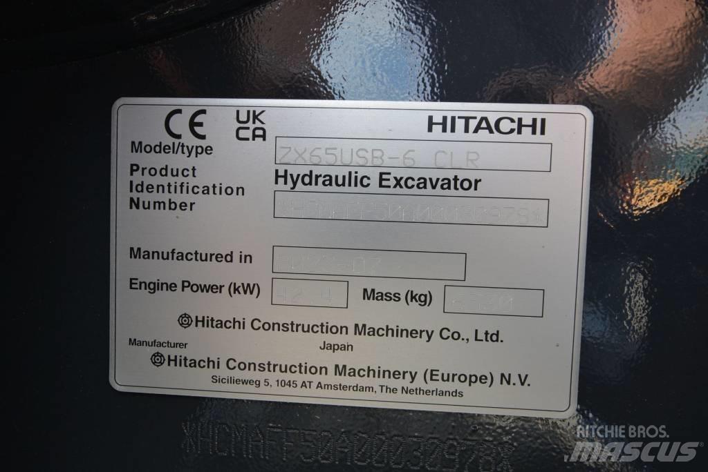 Hitachi ZX 65 USB-6 Minigravemaskiner