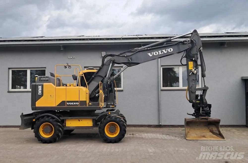 Volvo EW 160 E Gravemaskiner på hjul