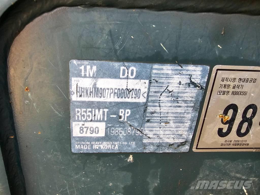 Hyundai Robex 55 Minigravemaskiner