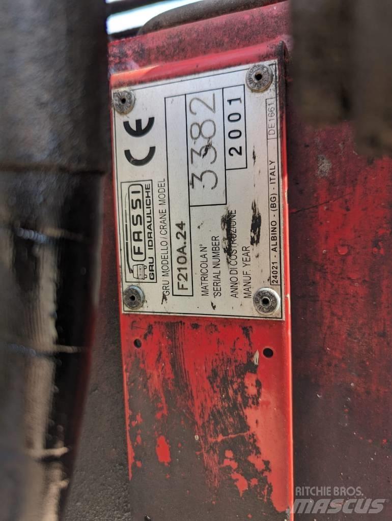 Fassi F 210 A.24 Lastbilmonterede kraner